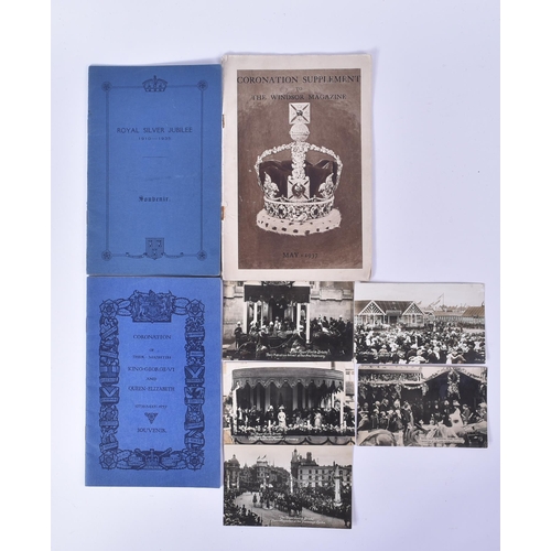 71 - A collection of Royal Family ephemera / postcards etc to include; a 1935 Silver Jubilee programme of... 