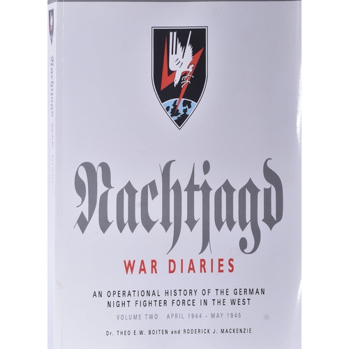 75 - A WWII Second World War interest multi signed book The Nachtjagd War Diaries: An Operational History... 