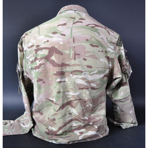 91 - A 20th Century British Army Paratroopers Bomb Disposal combat uniform shirt / jacket. Lightweight ca... 