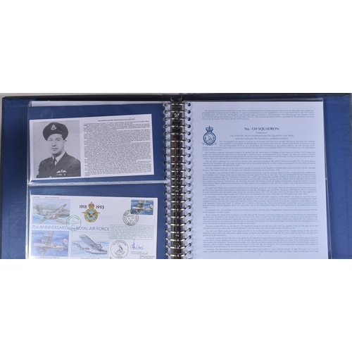 94 - A vintage (1993) RAF Royal Air Force 75th Anniversary First Day Cover commemorative stamp collection... 