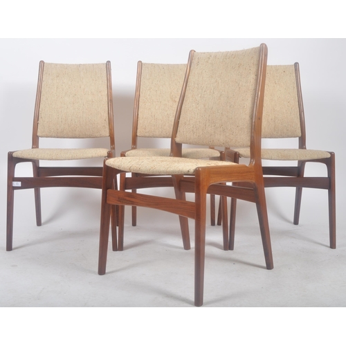 103 - Johannes Andersen - Uldum Møbelfabrik - A matching set of four retro mid 20th Century Danish teak fr... 