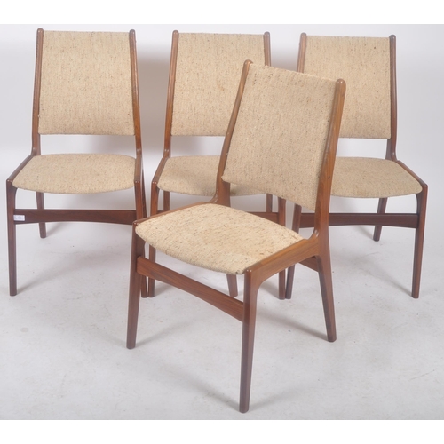 103 - Johannes Andersen - Uldum Møbelfabrik - A matching set of four retro mid 20th Century Danish teak fr... 