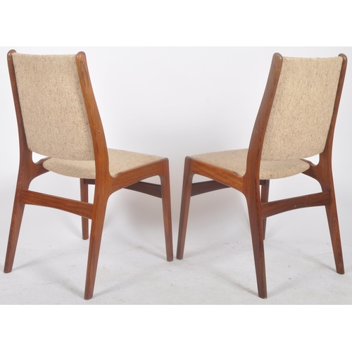 103 - Johannes Andersen - Uldum Møbelfabrik - A matching set of four retro mid 20th Century Danish teak fr... 