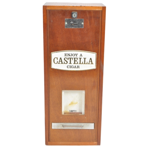 107 - Castella - An original retro 20th Century 1960s point of sale advertising unused - new Castella ciga... 