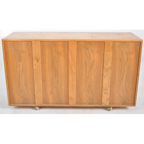 130 - Lucian Ercolani - Ercol - Model 366 - An original retro vintage 1960's beech and elm sideboard crede... 