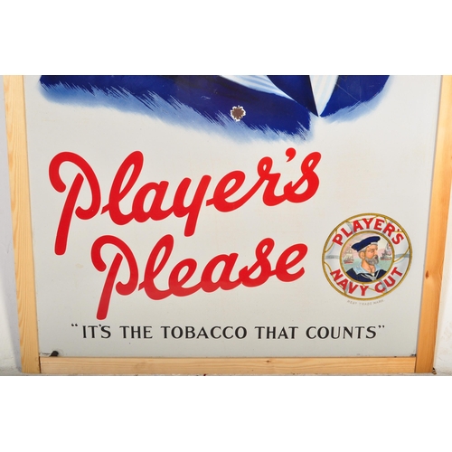 150 - Players Please - A large and impressive vintage 20th Century advertising point of sale shop display ... 