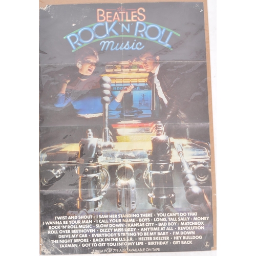 209 - The Beatles - A vintage 20th Century shop display promotional music advertising poster for The Beatl... 