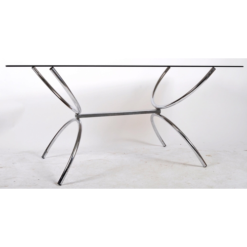 242 - Marcel Breuer (Manner of) - A retro vintage 20th Century Italian dining suite comprising a set of si... 