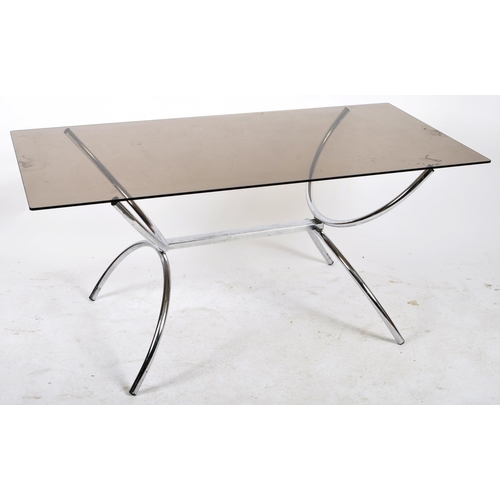 242 - Marcel Breuer (Manner of) - A retro vintage 20th Century Italian dining suite comprising a set of si... 