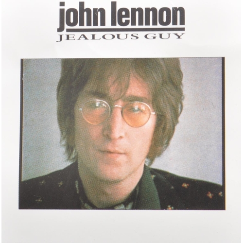 307 - John Lennon - Jealous Guy - A vintage 20th Century shop display / advertising music poster for the s... 