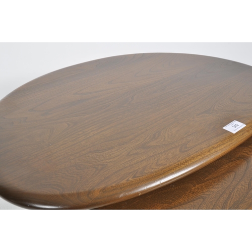 342 - Lucian Ercolani - Ercol - Model 354 - An original 1960s beech and elm set of ' Pebble ' nesting tabl... 