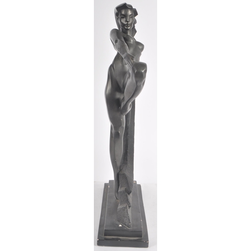 352 - After Alexsander Danel for Austin Sculpture - A large late 20th Century Art Deco style bronze effect... 