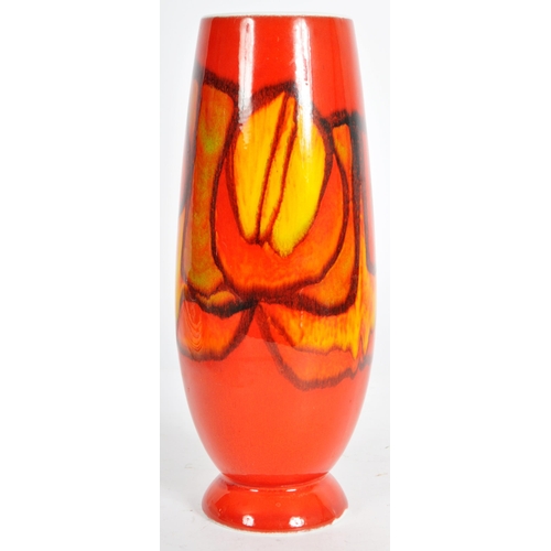 364 - Poole Pottery - Delphis Range - A selection of retro mid 20th Century ceramic vases each with glazed... 