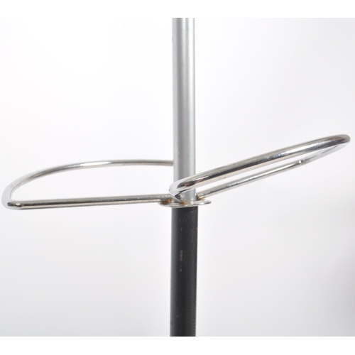 406 - Hago - A retro vintage mid 20th Century chrome atomic sputnik coat stand / hat stand having a shaped... 