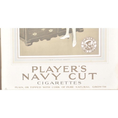 449 - Players Navy Cut - A vintage 20th Century point of sale advertising print for Player's cigarettes wi... 