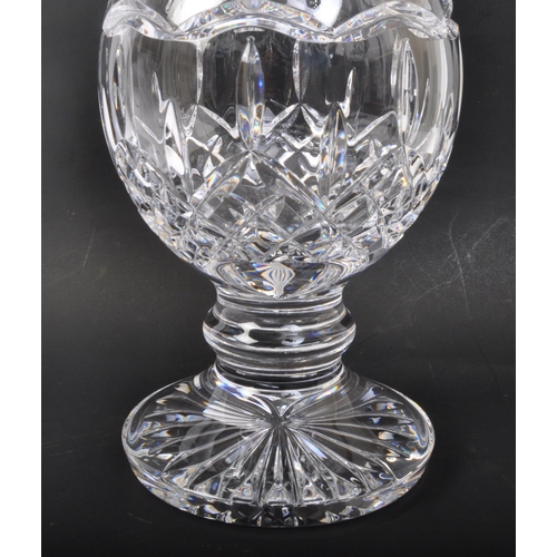 101 - Waterford Crystal - A large NOS New Old Stock Waterford Crystal glass Lismore Thistle vase. In origi... 