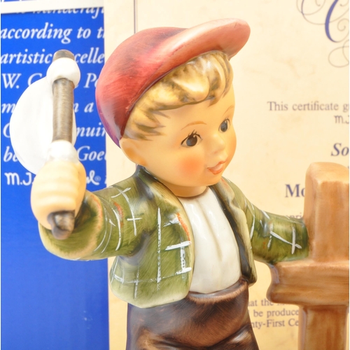 111 - Hummel Goebel - A NOS New Old Stock Hummel Goebel German bone china group figurine. The figure entit... 