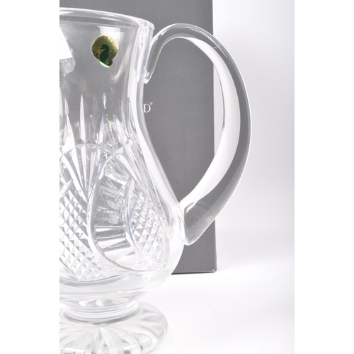 126 - Waterford Crystal - A NOS New Old Stock Waterford Crystal glass Seahorse Pitcher. Measures approx 30... 