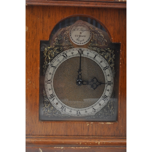 278 - A collection of three vintage retro mid 20th century clocks to include a Swiza eight jewels clock in... 