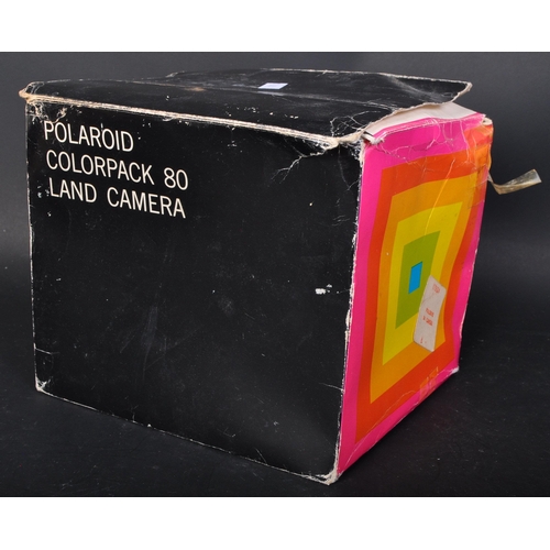 311 - An original 1980's Polaroid Colorpack 80 Land Camera. The camera complete and in the original packin... 