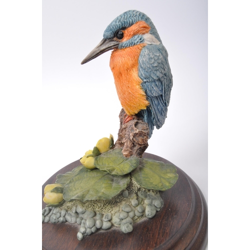 359 - A collection of four Country Artists Stratford upon avon bird figurines. Including; CA 511 blue tit,... 