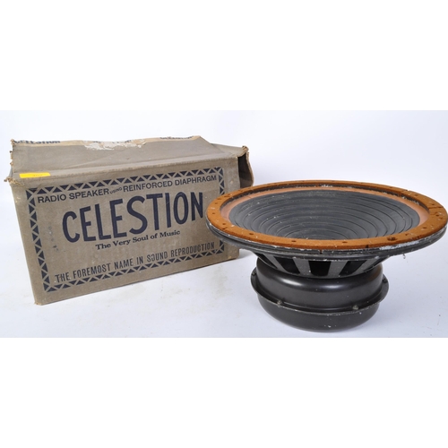 402 - Celestion - A Celestion RPM12 speaker of circular form in original box. Permanent Magnetic.