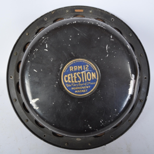 402 - Celestion - A Celestion RPM12 speaker of circular form in original box. Permanent Magnetic.