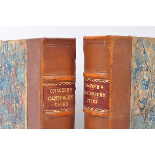 453 - Chaucer, Georffrey (d1400) Tywhitt, Thomas (1730-1786). The Canterbury tales of Chaucer. To which ar... 