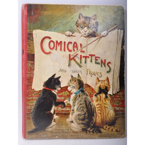 455 - Comical Kittens And Their Frolics - Clifton Bingham - Illustrated by Louis Wain - A 19th century Vic... 