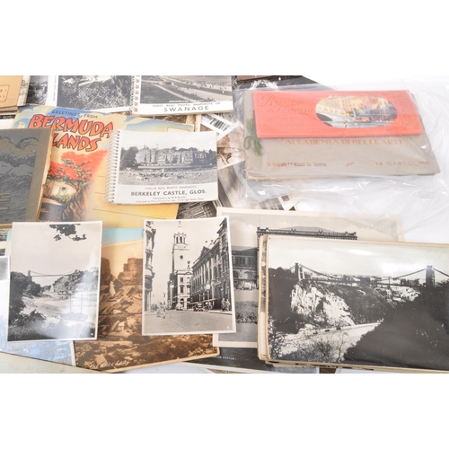 457 - Collection of early 20th Century and later postcards, some of local interesting to Bristol and surro... 