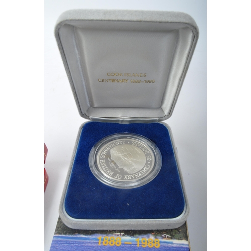 482 - A 20th century 1969 fine silver 999/1000 three medals set commemorating the Investiture of H.R.H Pri... 