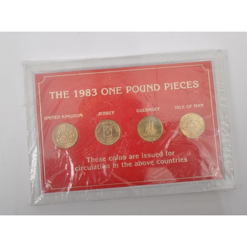 485A - An assortment of vintage 20th century & later commemorative coins sets. The lot to include a 2005 Un... 