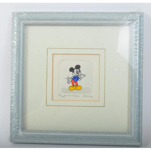 488 - A set of four contemporary limited edition coloured prints from Sowa + Reiser for Disney. The lot to... 