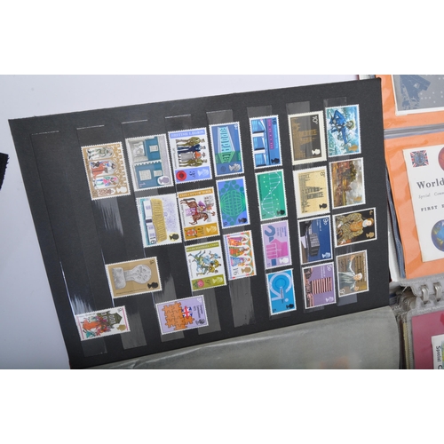 498 - A large collection of 20th century pre & decimal franked & unfranked British & foreign stamp albums.... 