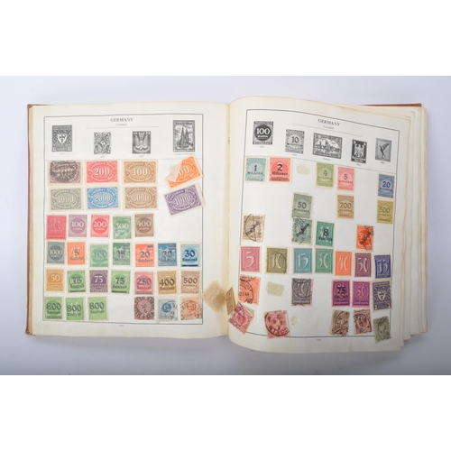 507 - A collection of 19th century and later British and foreign postage stamps to include seven Victorian... 