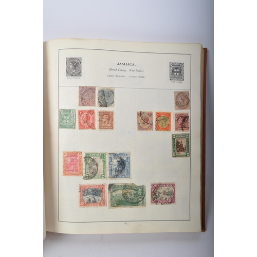 507 - A collection of 19th century and later British and foreign postage stamps to include seven Victorian... 