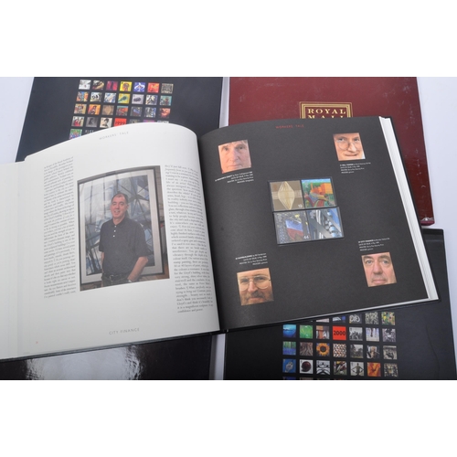 514 - An assortment of 20th century Royal Mail Special Stamps hardback stamps yearbooks with sleeves. The ... 