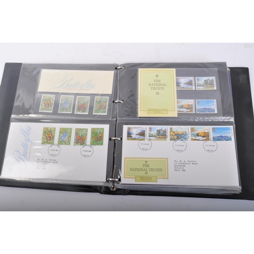 529 - A 20th century extensive presentation packs & first day cover stamps album. The collection comprisin... 