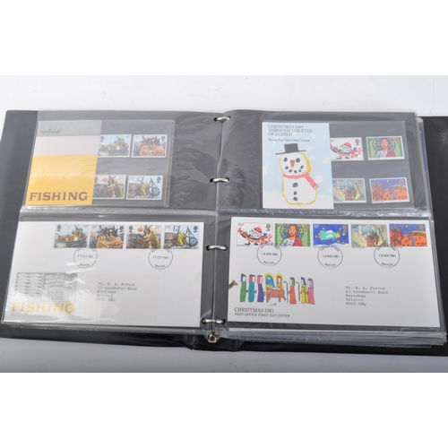 529 - A 20th century extensive presentation packs & first day cover stamps album. The collection comprisin... 