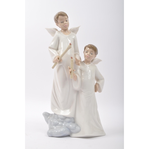 53 - Nao  – 02001834 'My Favourite Tale’ & 01335 'Angels With Torches’ - original Nao Hand Crafted Porcel... 