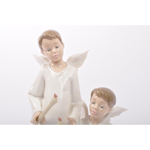 53 - Nao  – 02001834 'My Favourite Tale’ & 01335 'Angels With Torches’ - original Nao Hand Crafted Porcel... 