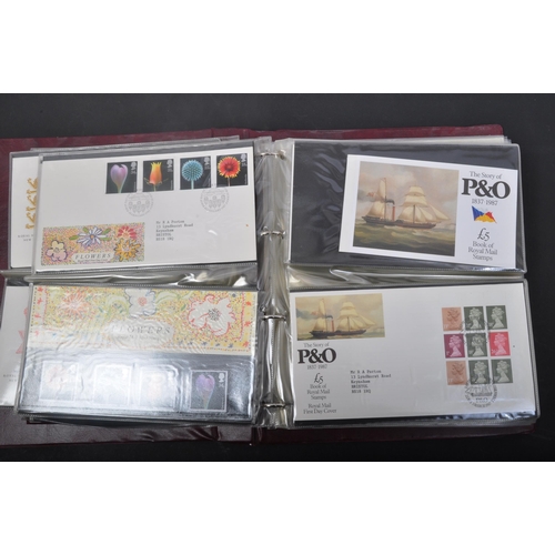 531 - A 20th century extensive presentation packs & first day cover stamps album. The collection comprisin... 