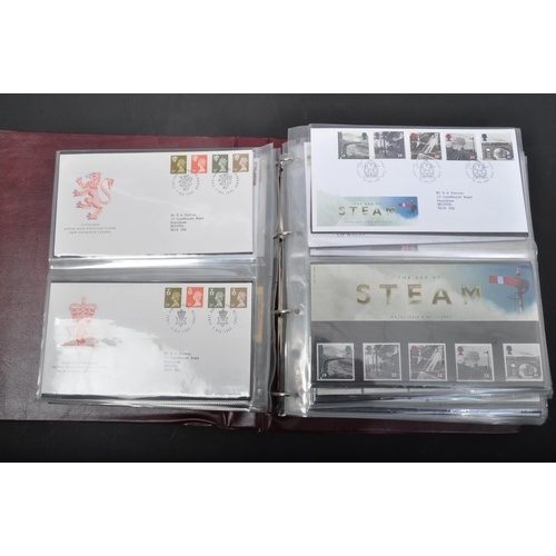 536 - A 20th century extensive presentation packs & first day cover stamps album. The collection comprisin... 