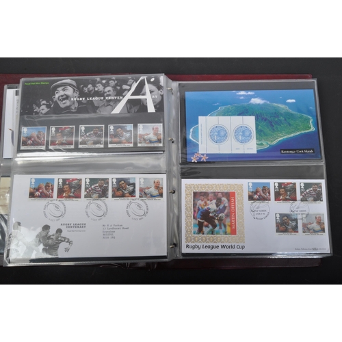 536 - A 20th century extensive presentation packs & first day cover stamps album. The collection comprisin... 