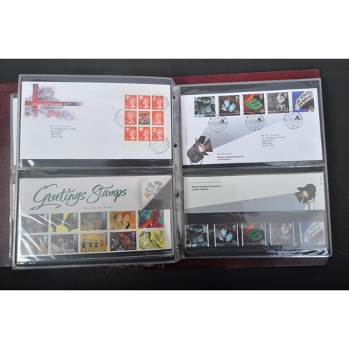 536 - A 20th century extensive presentation packs & first day cover stamps album. The collection comprisin... 