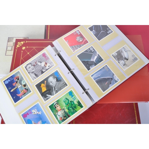 545 - An extensive collection of 20th century albums of stamp postcards from the 1970's and onwards. All h... 