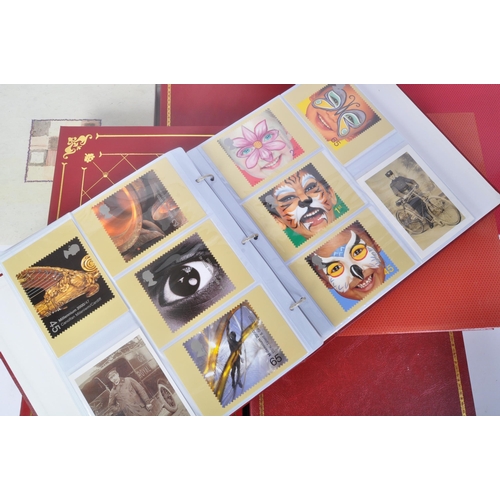 545 - An extensive collection of 20th century albums of stamp postcards from the 1970's and onwards. All h... 