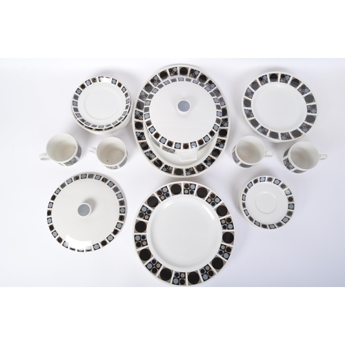 67 - Midwinter - A retro vintage mid 20th century circa. 1960's part dinner and tea service comprising of... 