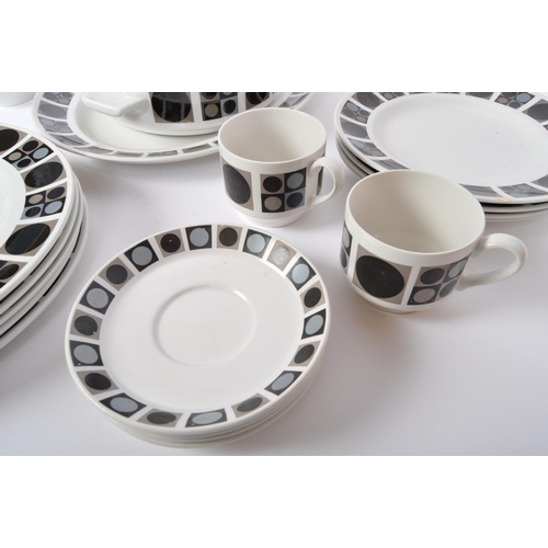 67 - Midwinter - A retro vintage mid 20th century circa. 1960's part dinner and tea service comprising of... 