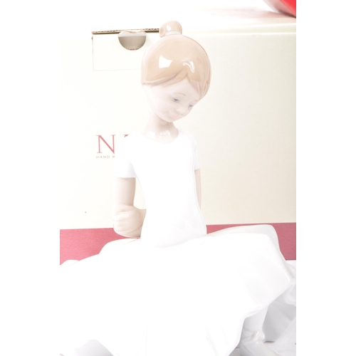 74 - Nao  – 02001877 'A Child's Prayer’ & 02001624 'Finale Pose’- original Nao hand crafted porcelain sta... 